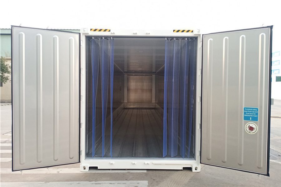 blue used 20ft shipping container for sale, buy used shipping containers, wind and water tight shipping container, WWT shipping container, conex container for sale