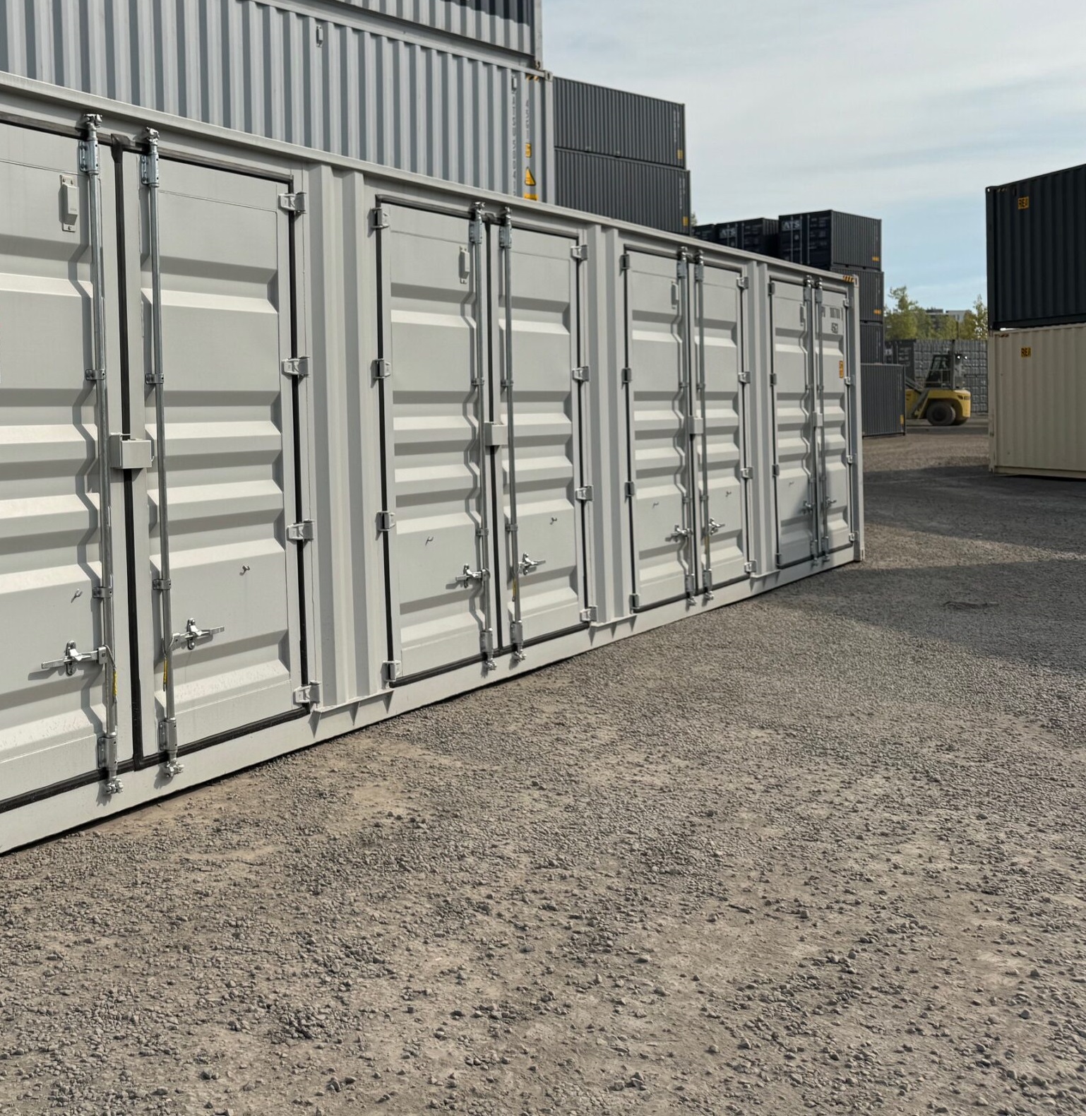 gray used 20ft shipping containers for sale, buy used shipping containers, wind and water tight shipping container, WWT shipping container, conex container for sale